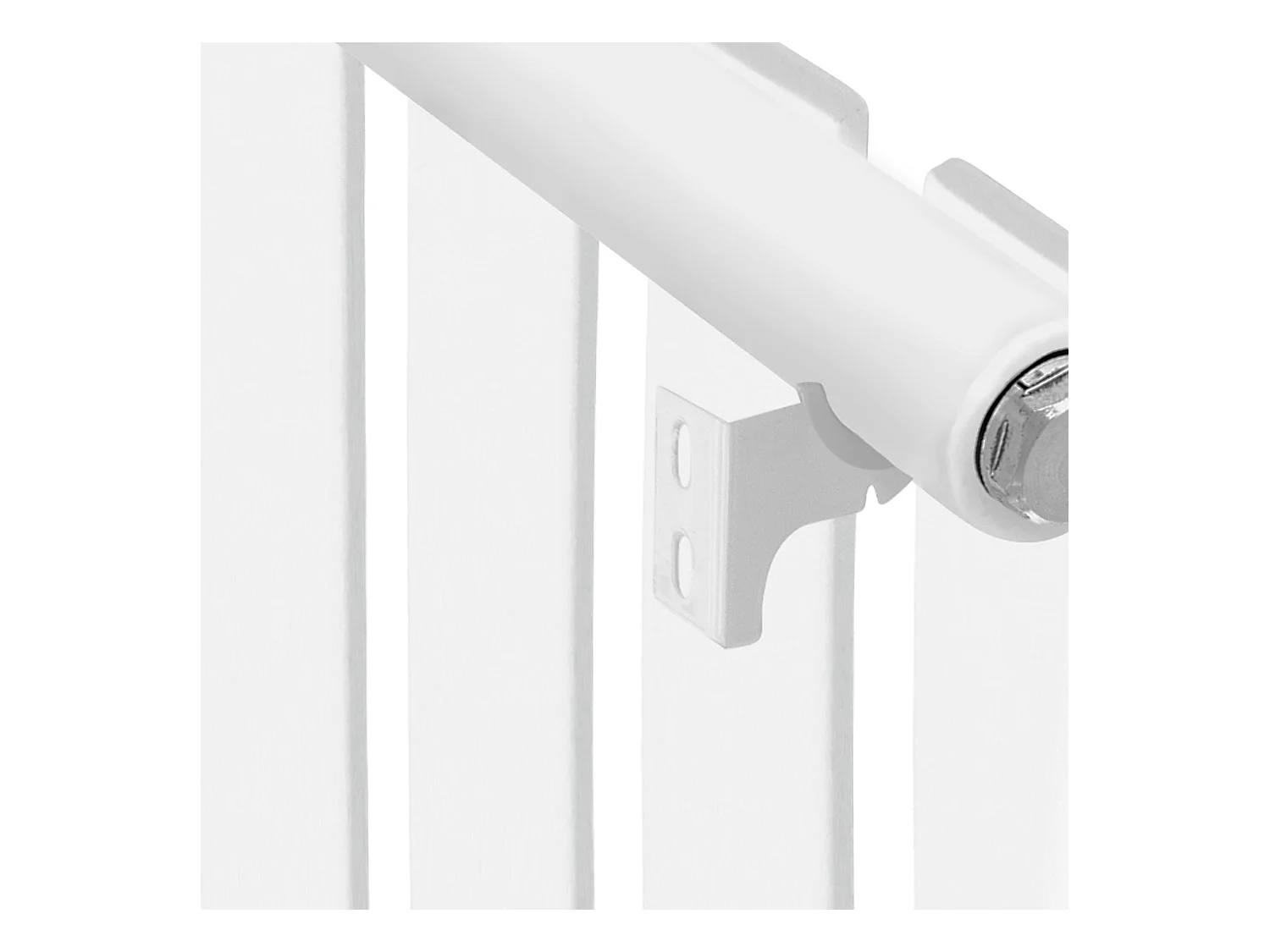 Panneau de chauffage monocouche Radiateur plat Radiateur design blanc 300x600 mm