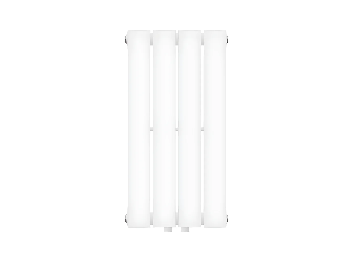 Radiatore a pannello Radiatore a pannello monostrato Radiatore di design Bianco