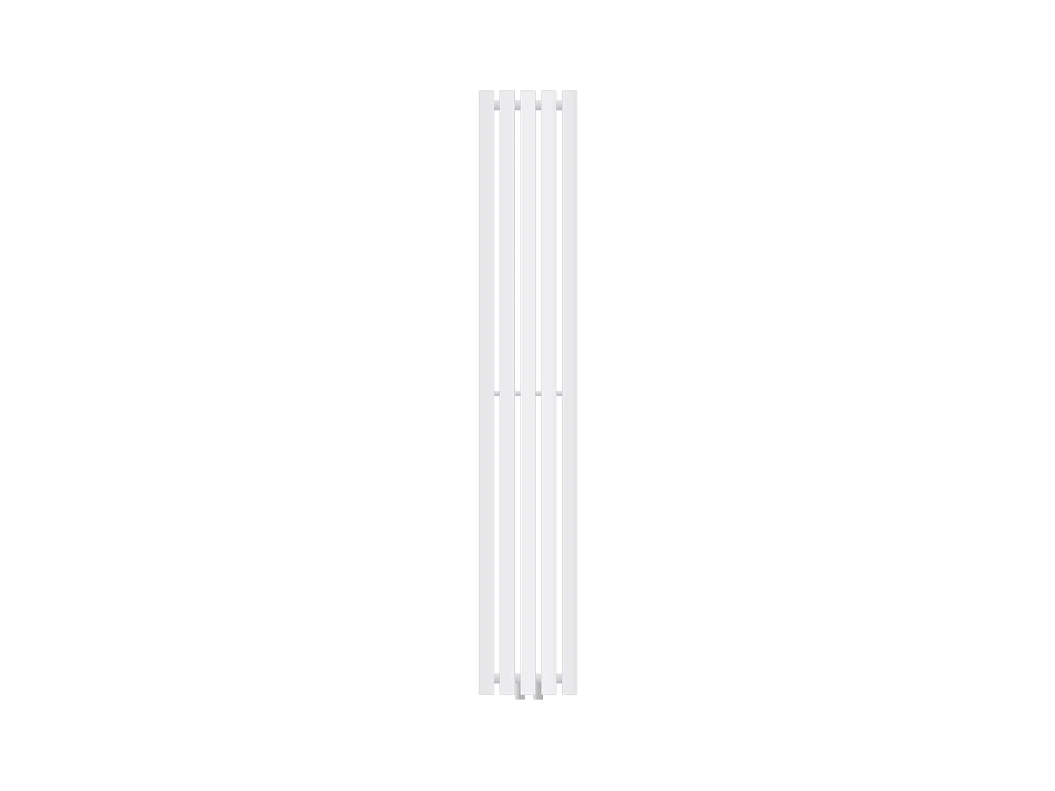 Radiatore Stella a pannello bianco 260x1600 mm termoarredo con attacco centrale