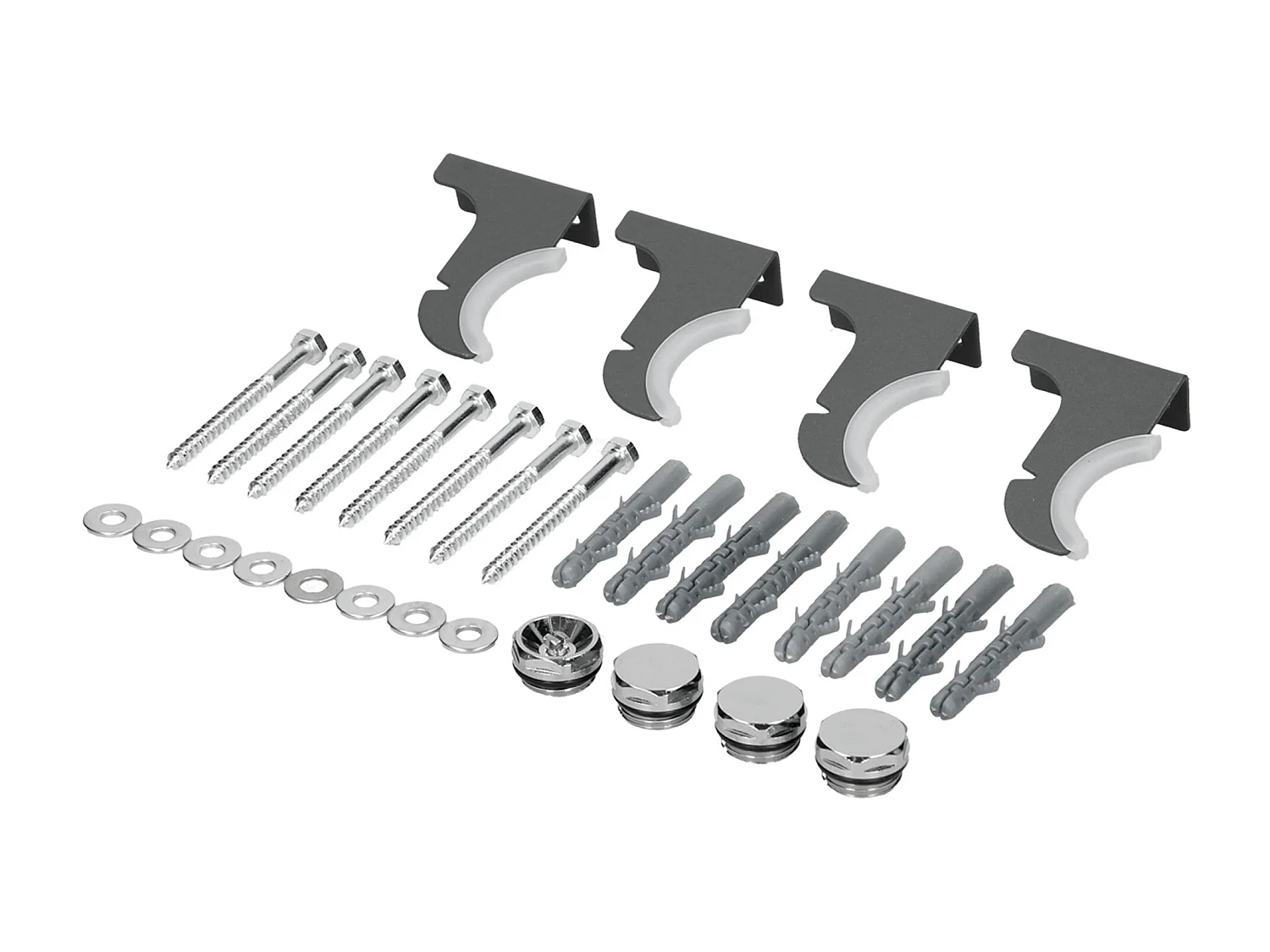 Stella Radiateur design Paneel Radiator Radiator Anthracite 37x180cm