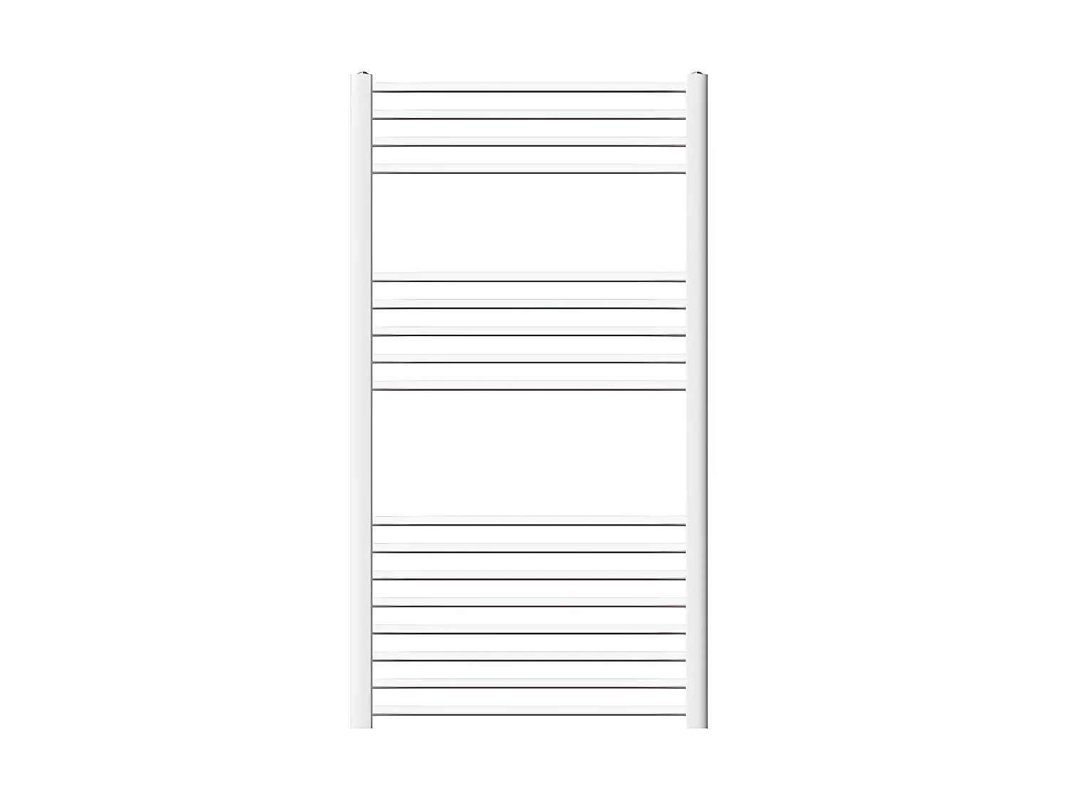 Radiateur de salle de bain Sahara Raccord latéral sèche-serviettes Blanc 75x120cm