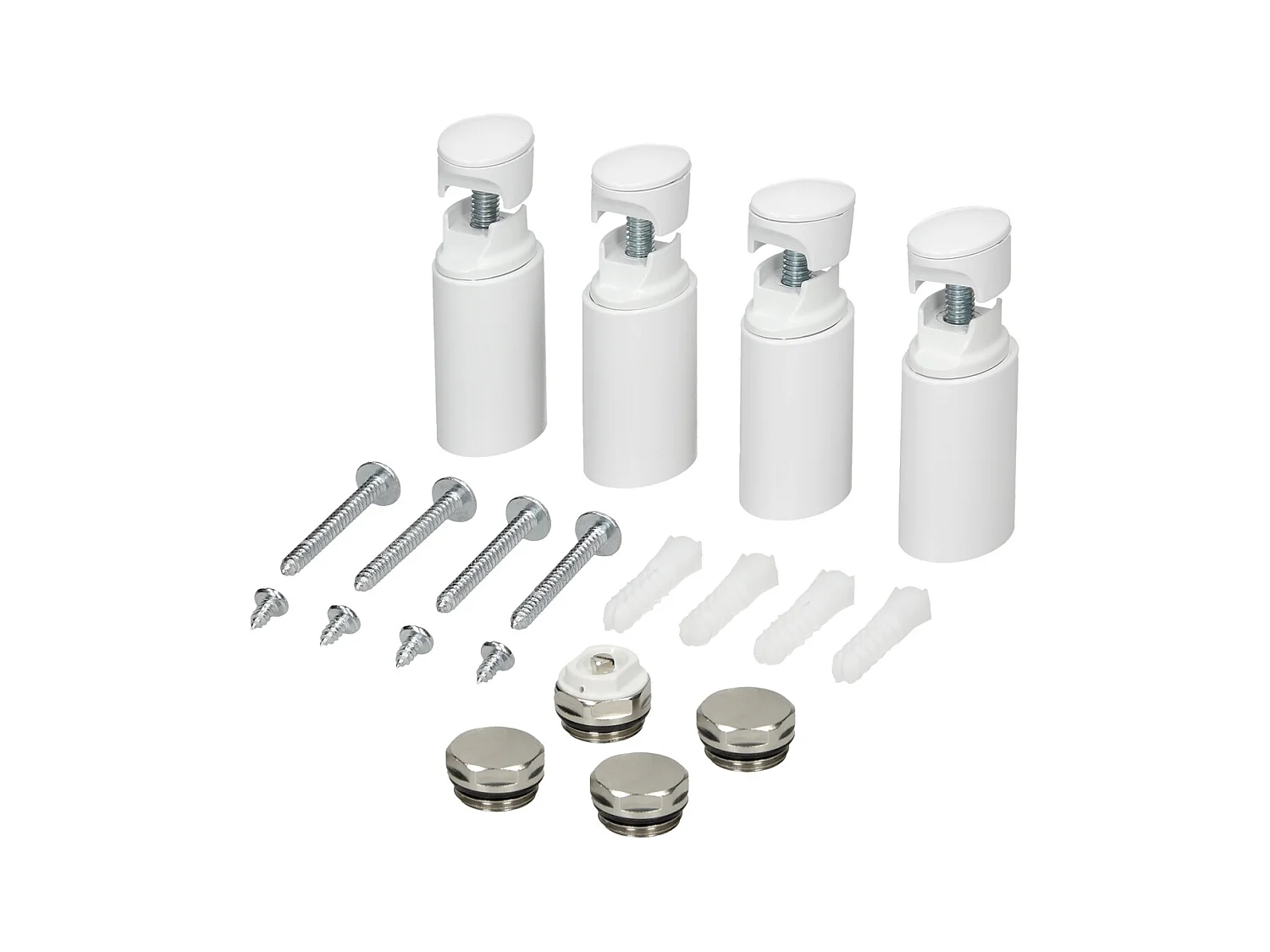 Radiador toallero de baño 30x80 cm calefactor blanco estufa diseño panel