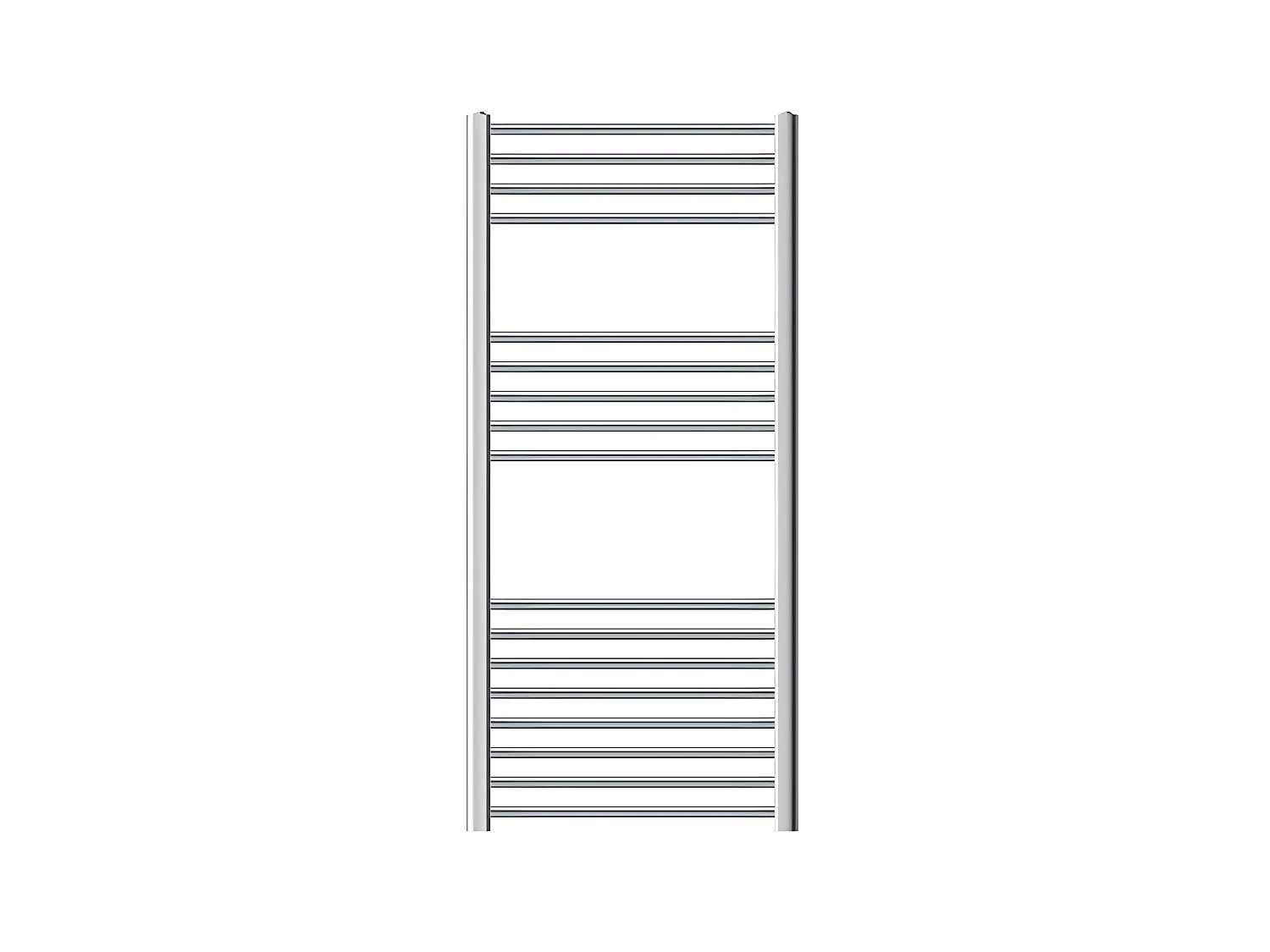 Radiateur de salle de bain Sahara Raccord latéral sèche-serviettes Chrome 60x120cm