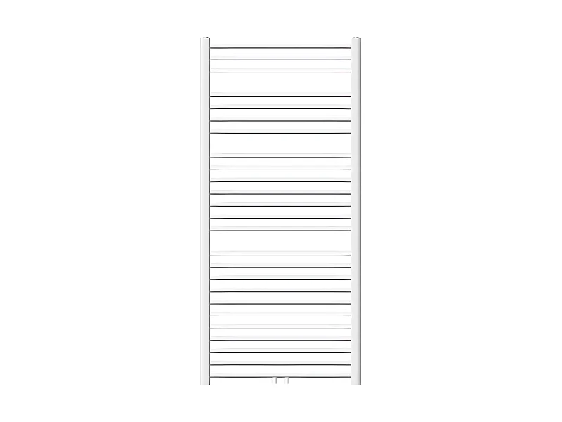 Radiador toallero Sahara conexión central blanco 75x150cm