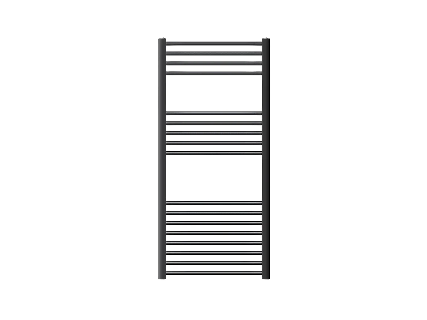 Radiateur de salle de bain Sahara Raccord latéral sèche-serviettes Anthracite 60x120 cm