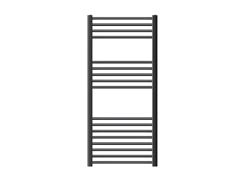 Radiateur de salle de bain Sahara Raccord latéral sèche-serviettes Anthracite 60x120 cm