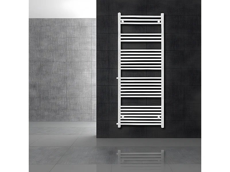 Radiador de renovación Radiador de baño de repuesto Radiador 600x1600 mm Blanco