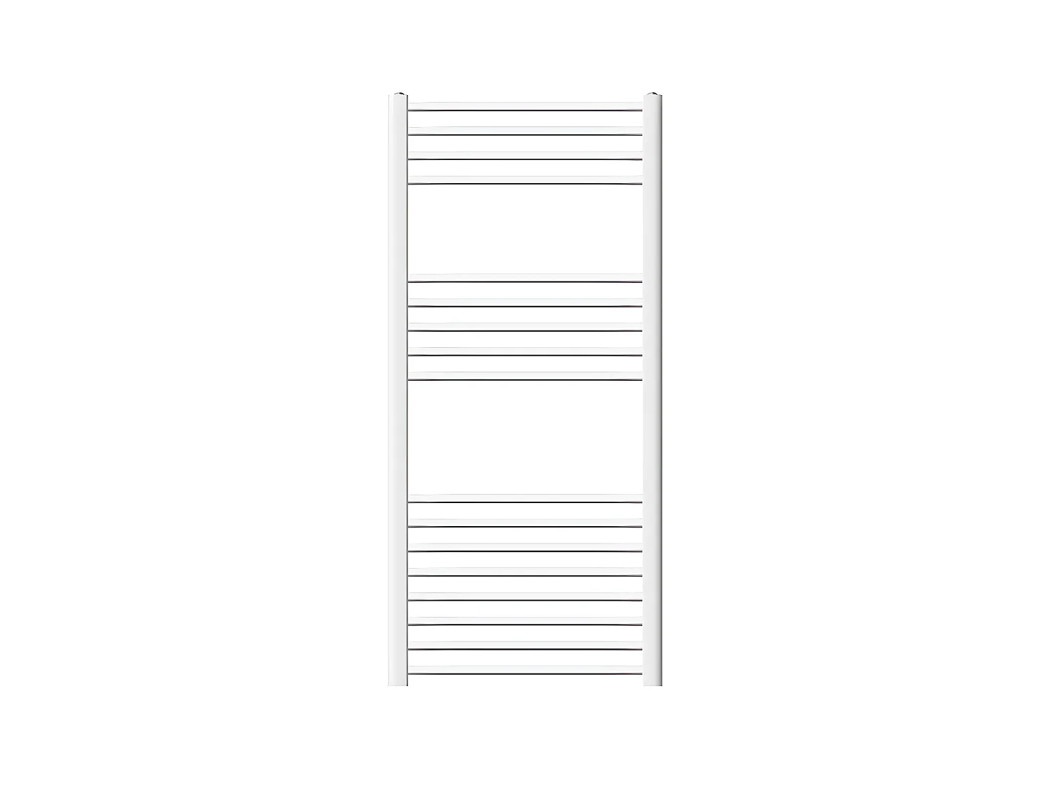 Radiateur de salle de bain Sahara Raccord latéral sèche-serviettes Blanc 60x120cm