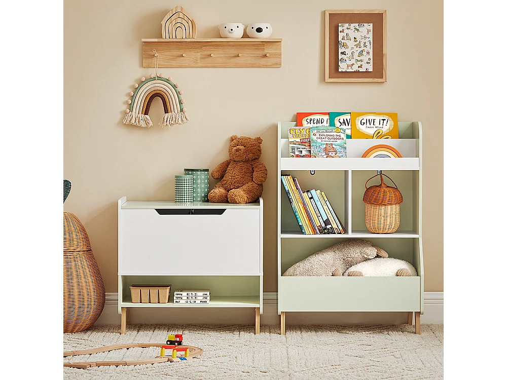 Kinderregal KMB90-GR 36 x 89 x 60 cm