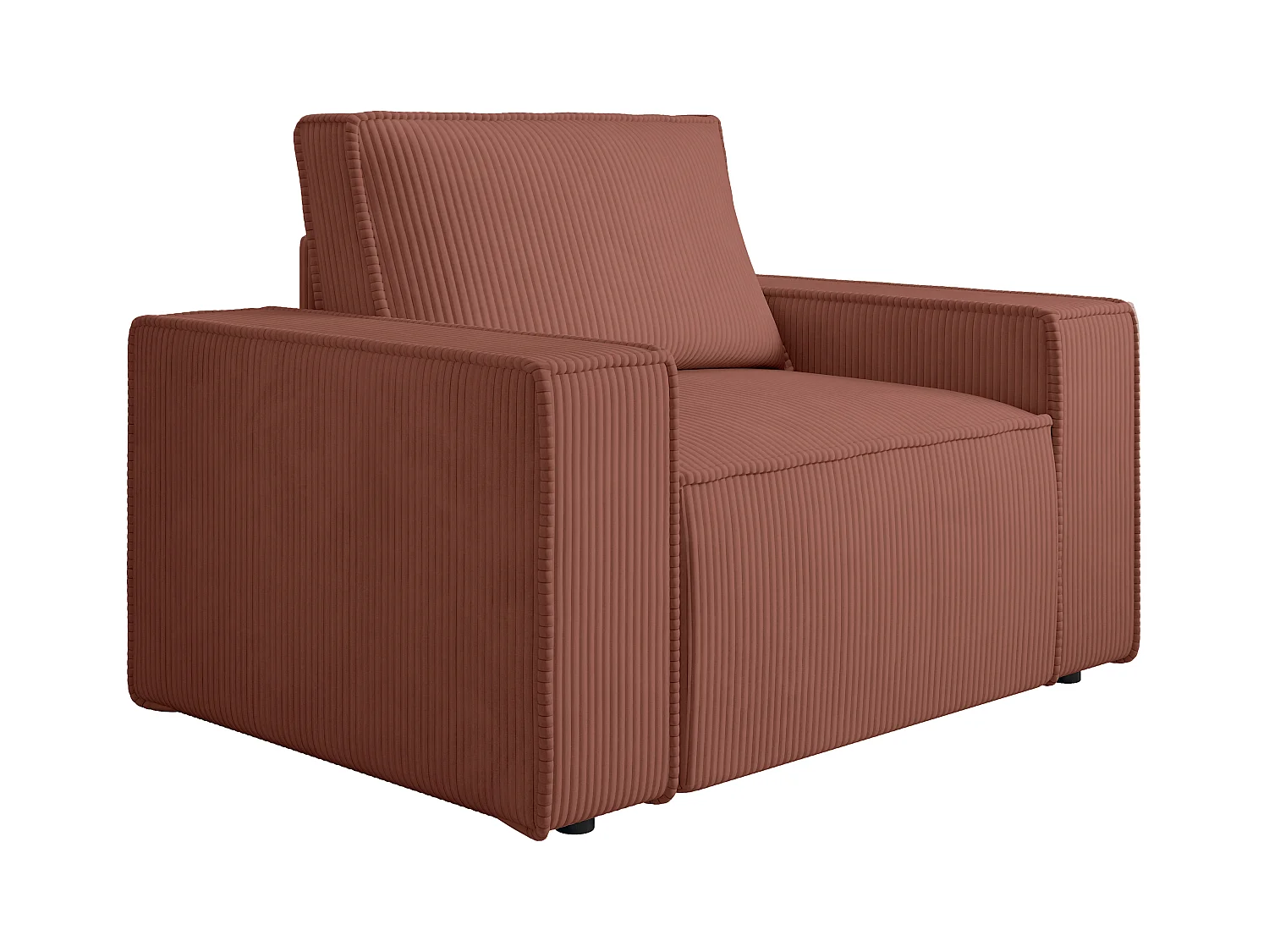 Sessel - Cord - Rosa - AMELIA