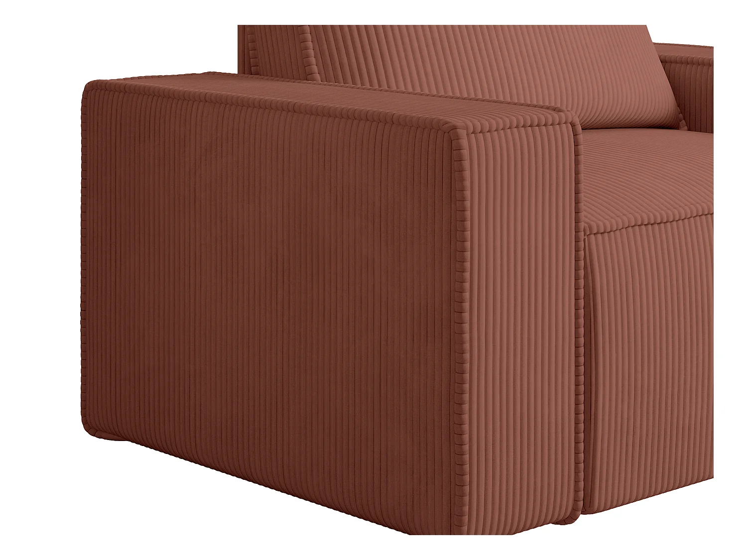 Sessel - Cord - Rosa - AMELIA