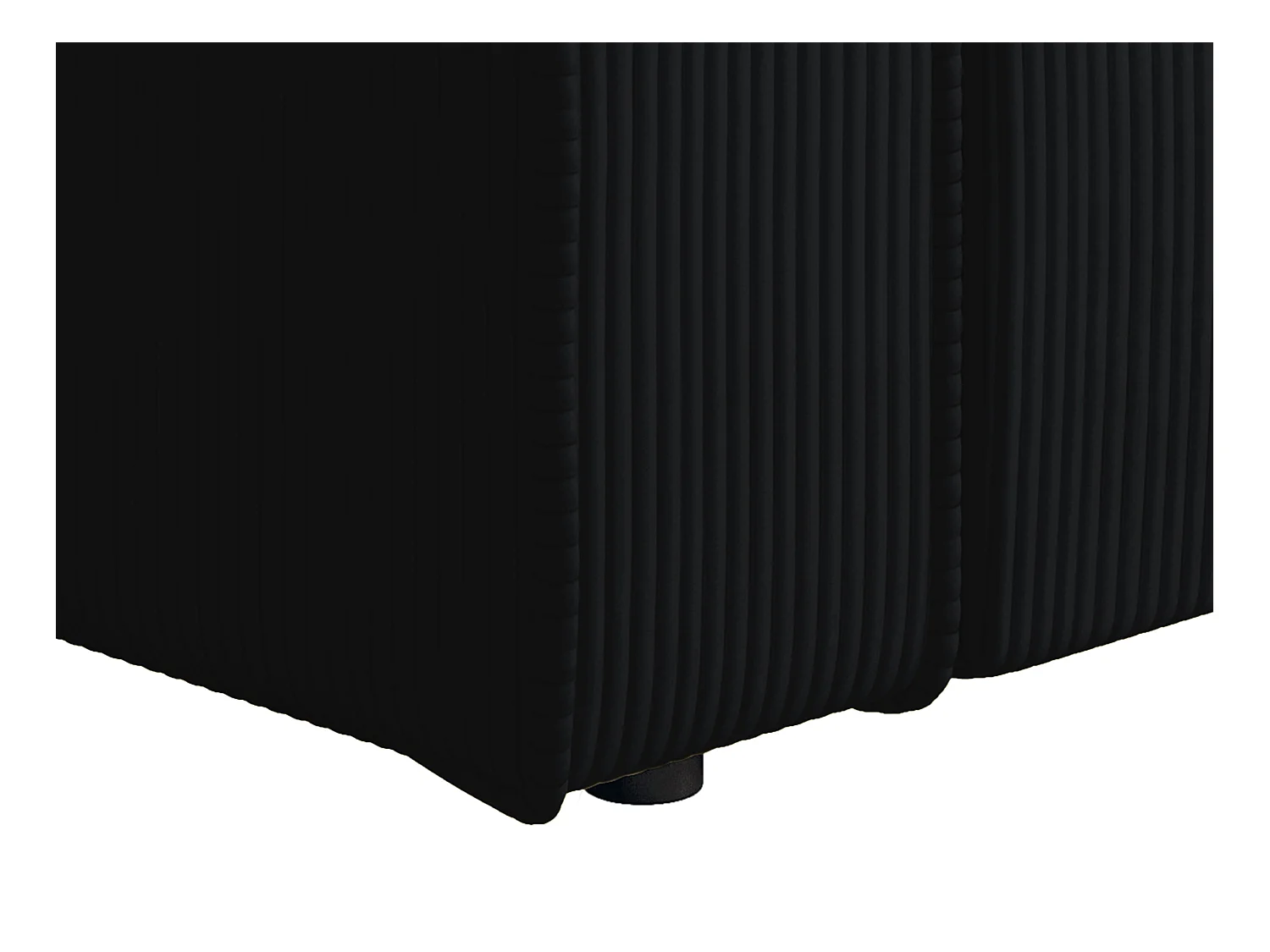 Sessel - Cord - Schwarz - AMELIA