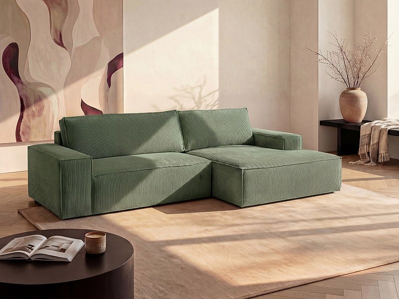 Canapé méridienne convertible Amelia, Vente-unique