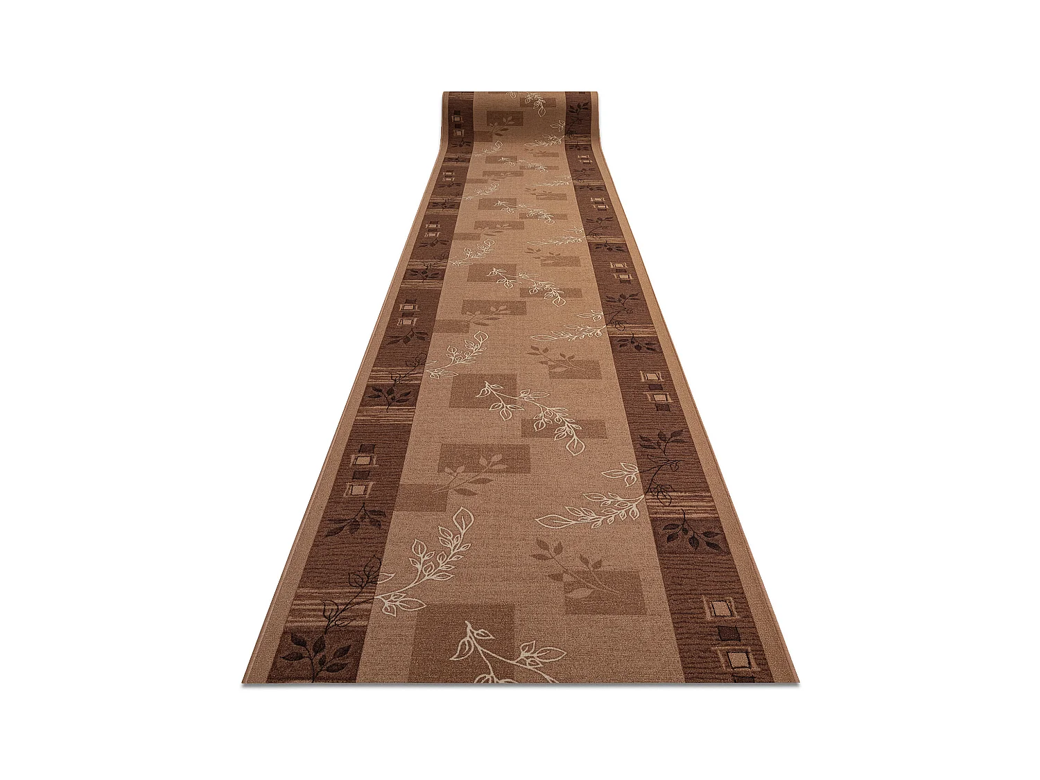 TAPIS DE COULOIR ANTIDÉRAPANT AGADIR beige 100x170 cm