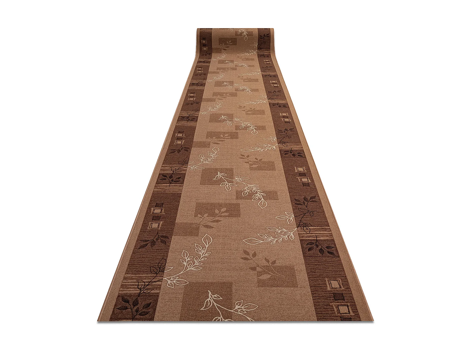 TAPIS DE COULOIR ANTIDÉRAPANT AGADIR beige 100x450 cm