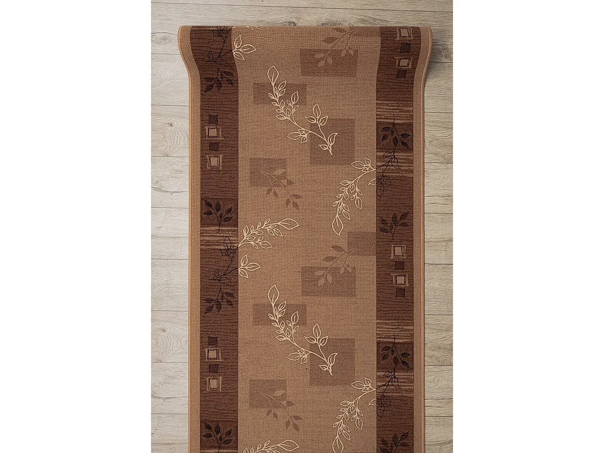 TAPIS DE COULOIR ANTIDÉRAPANT AGADIR beige 100x450 cm