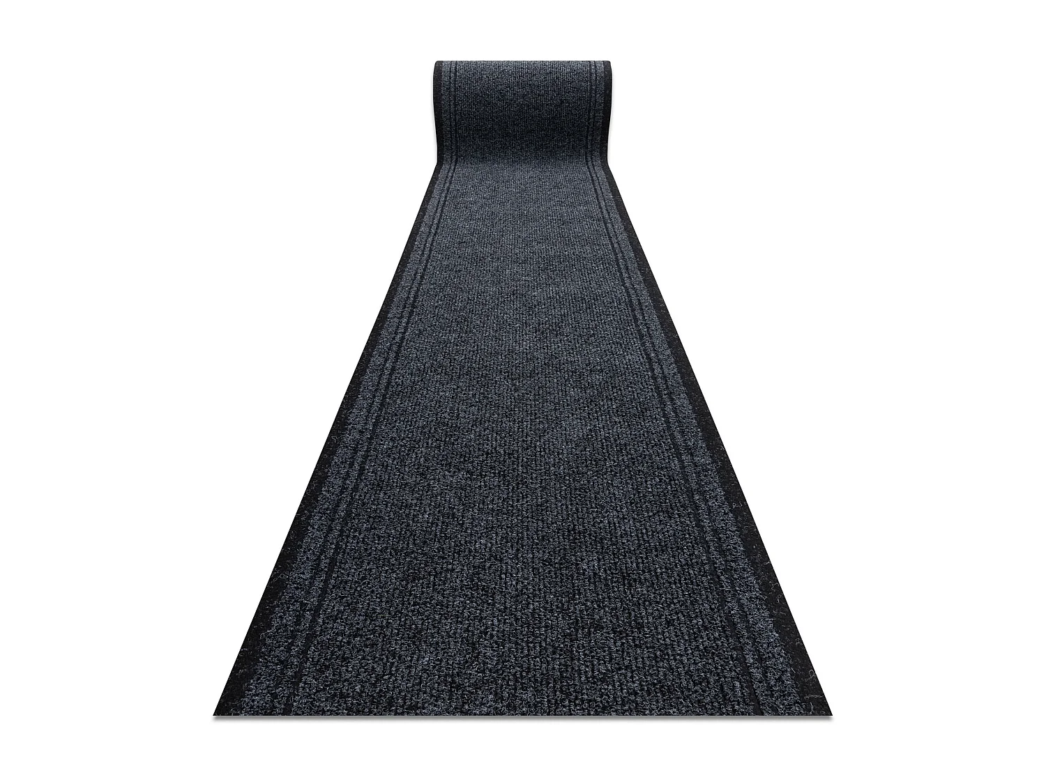 PAILLASSON TAPIS DE COULOIR ANTIDÉRAPANT MALAGA anthracite 2082 100x300 cm