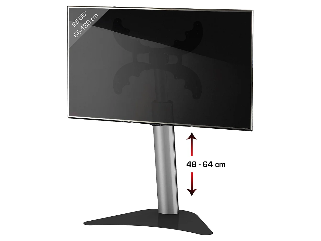 TV Stand Hoogte Verstelbaar 48-64 Coscal