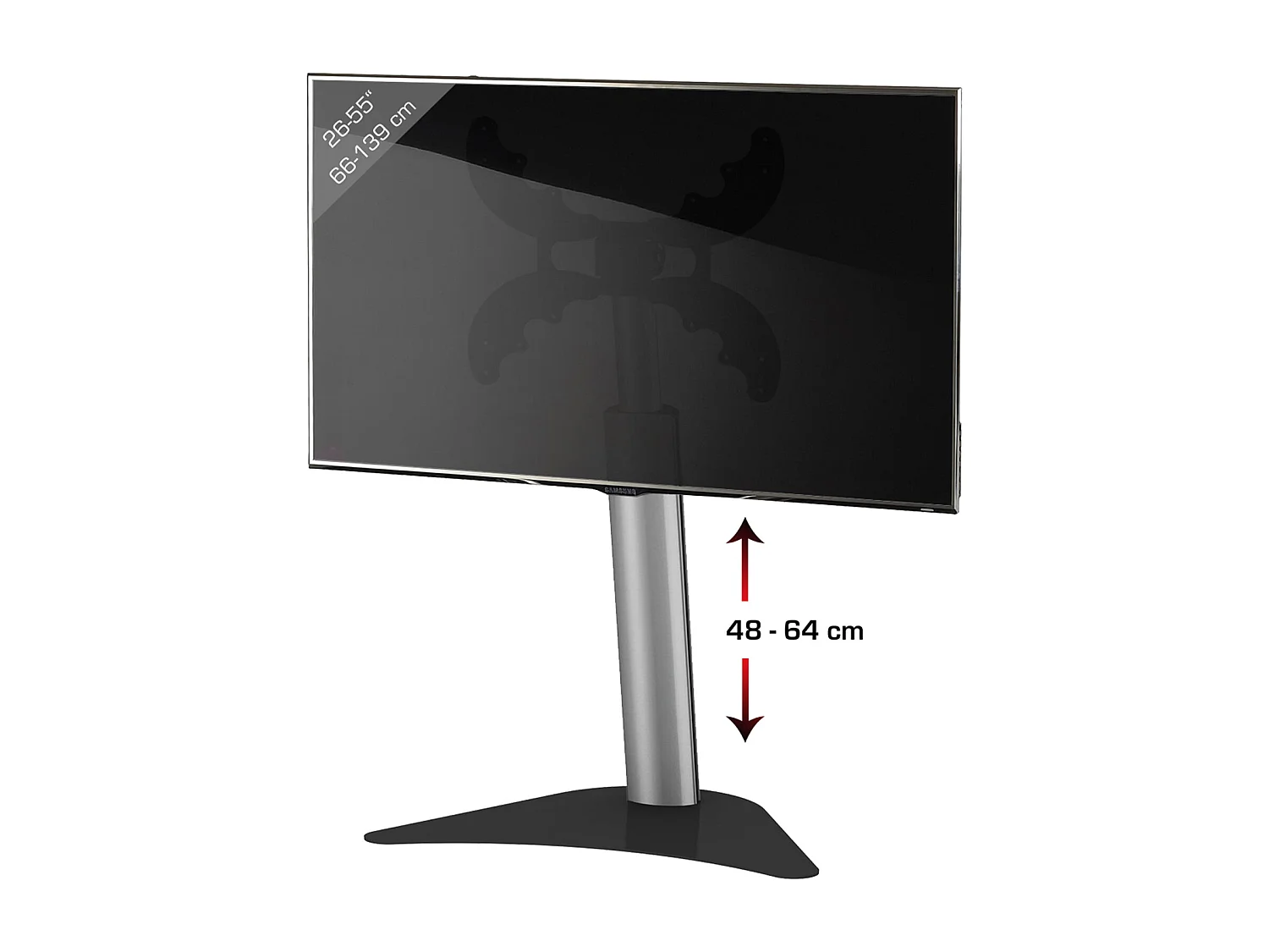 TV Stand Hoogte Verstelbaar 48-64 Coscal