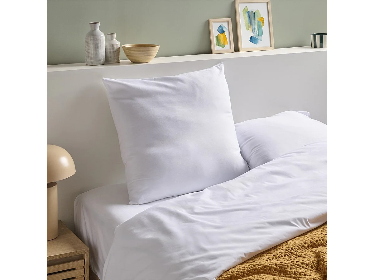Oreiller moelleux Anti-acariens 60x60cm