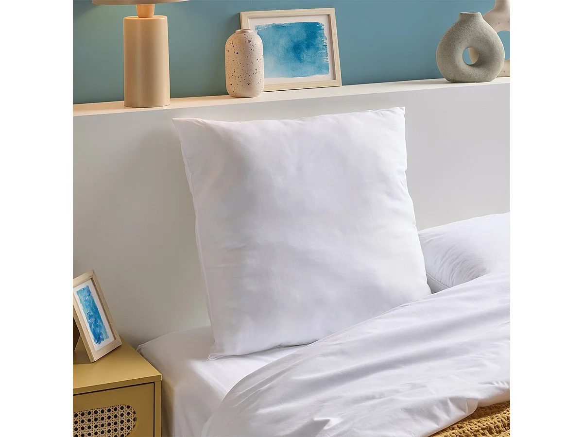 Oreiller Moelleux Lavable à 95° - 60x60cm