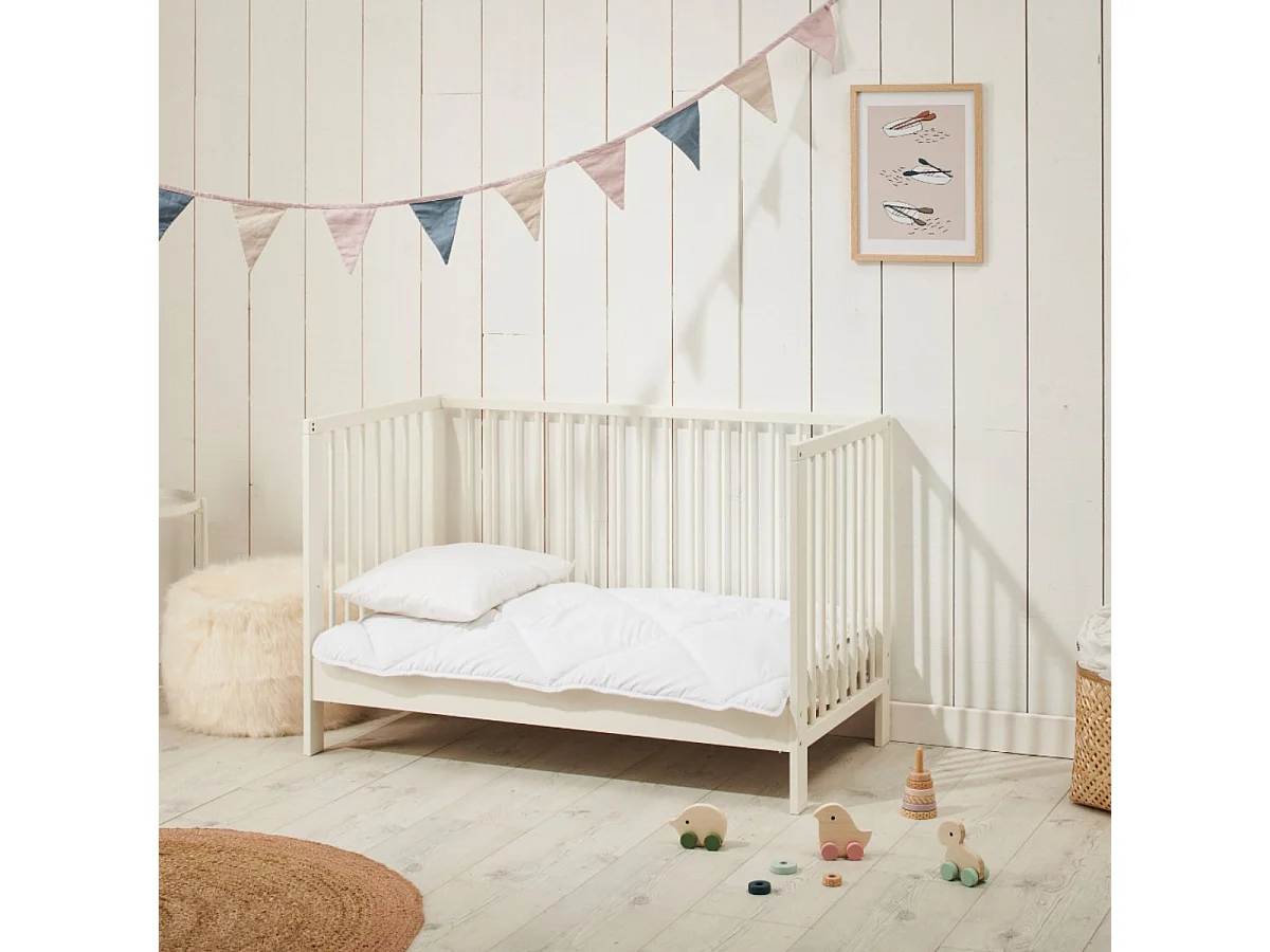 Oreiller spécial bébé moelleux lavable à 95°C - 40x60cm