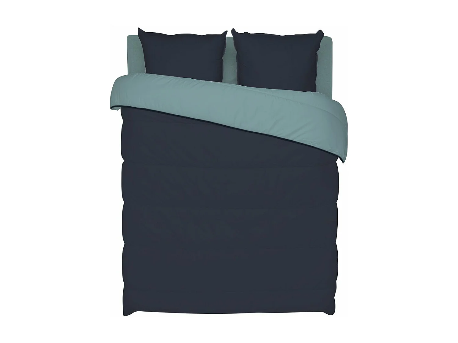 Couette imprimée microfibre chaude La Contraste 220x240cm