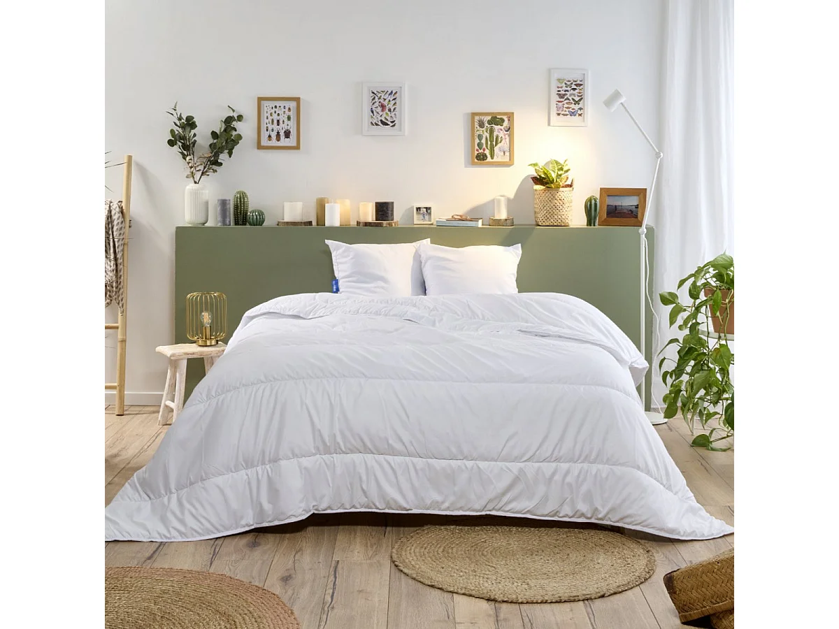 Couette Coton Bio Printemps Eté - Légère 200gr/m2 - 200x200cm