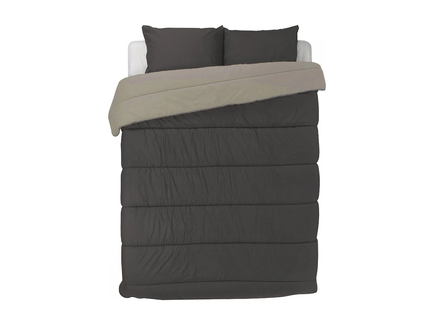 Couette imprimée microfibre chaude La Chaleureuse 220x240cm