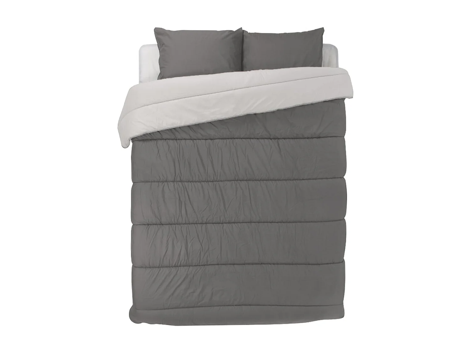 Couette imprimée microfibre chaude La Chaleureuse 220x240cm