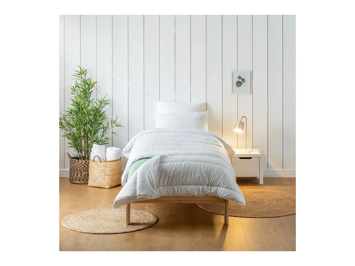 Couette enfant Coton Bio lit évolutif extensible - 140 x (150 + 50) cm