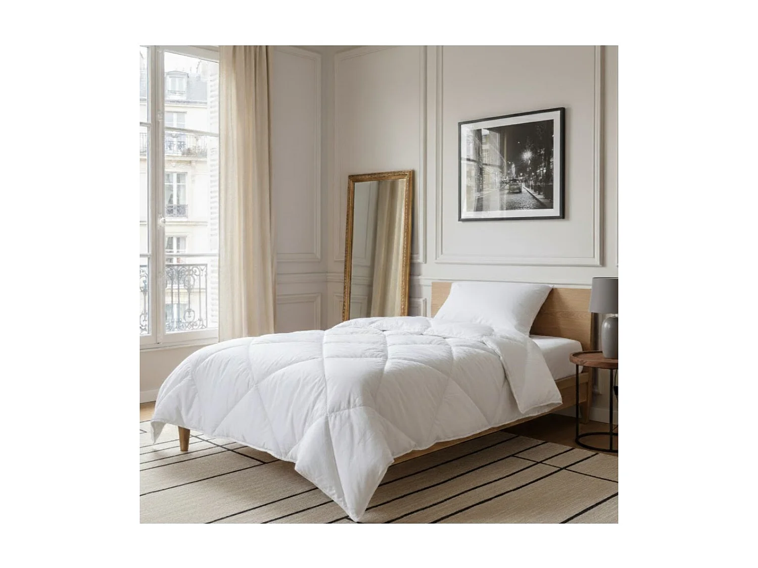 Couette Chaude Lavable à 95° 240x260cm