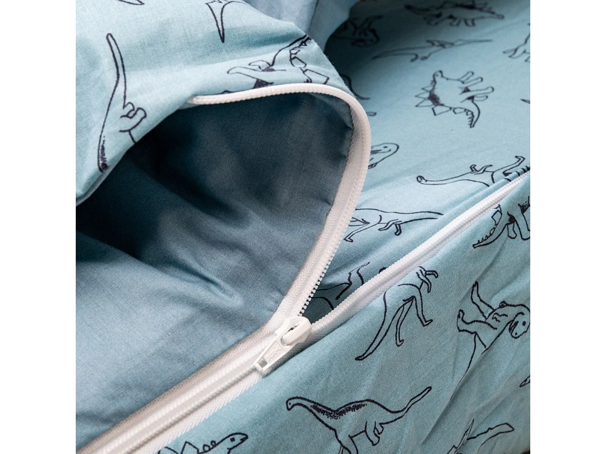 Caradou® T-Rex : Couchage prêt à dormir 3 en 1 - 90x190cm