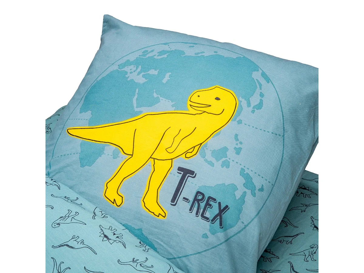 Caradou® T-Rex : Couchage prêt à dormir 3 en 1 - 90x190cm