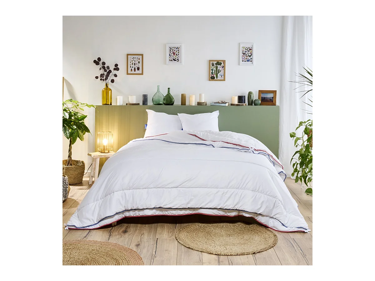 Couette 4 saisons Anti-acariens - 3 couettes en 1 - 200x200cm