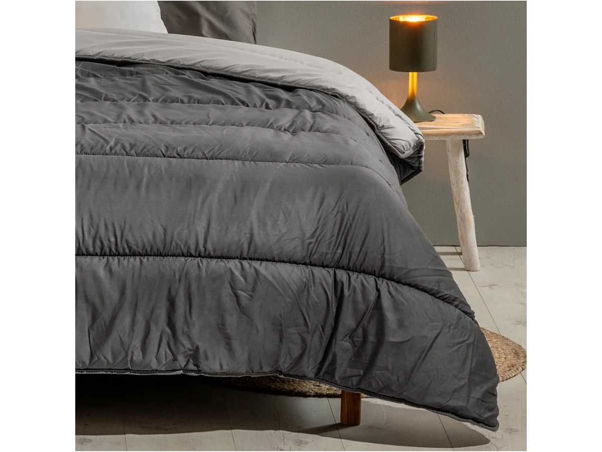 Couette imprimée microfibre chaude La Chaleureuse 140x200cm