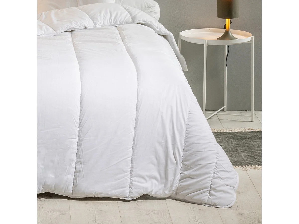 Couette chaude Coton Bamboo Hiver respirante 140x200cm