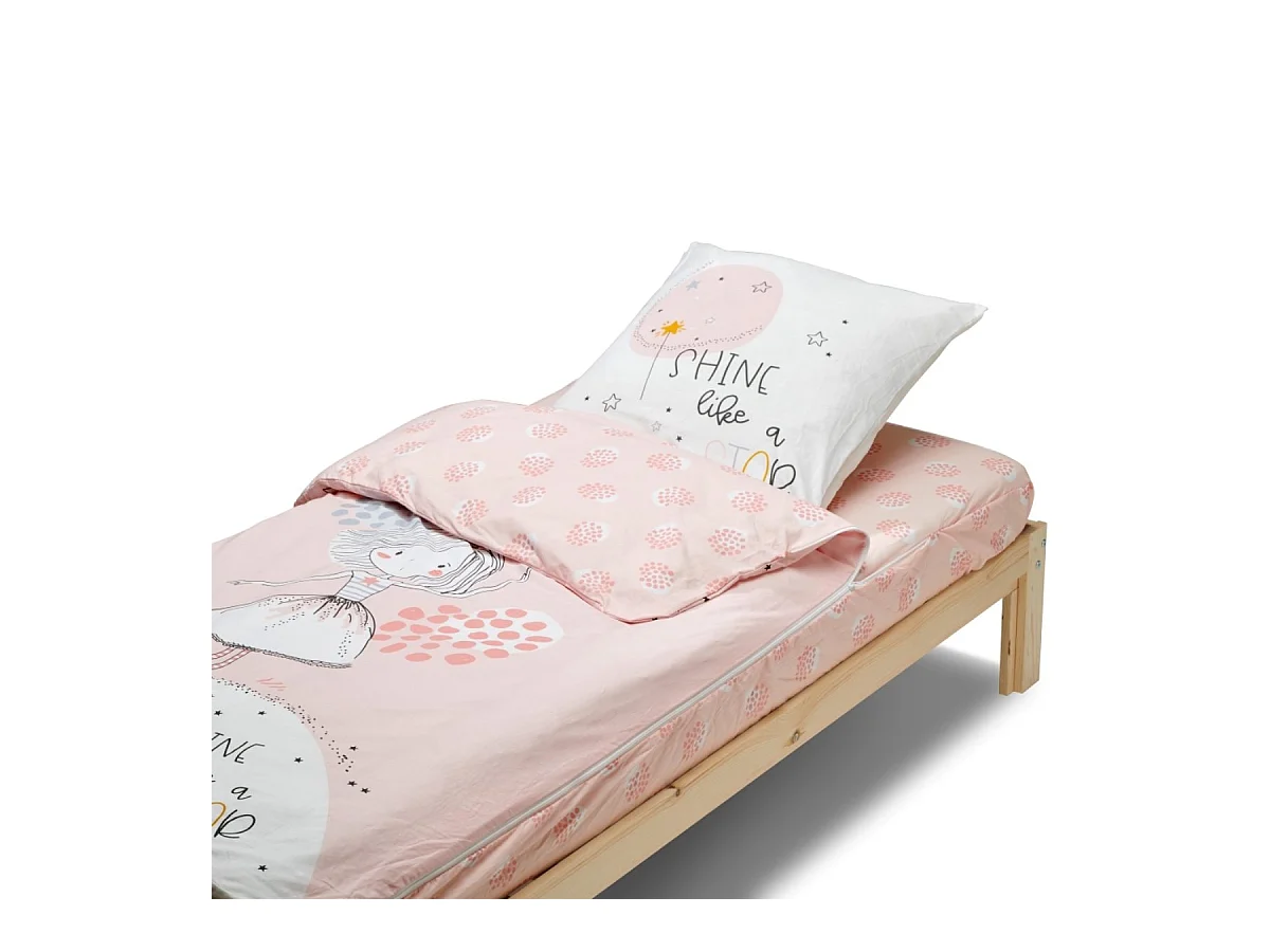Rechange Caradou® Shine Parure de lit Enfant sans couette - 90x190cm