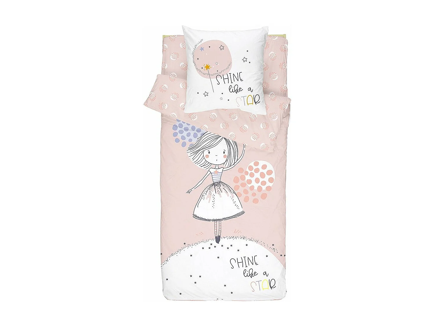 Rechange Caradou® Shine Parure de lit Enfant sans couette - 90x190cm