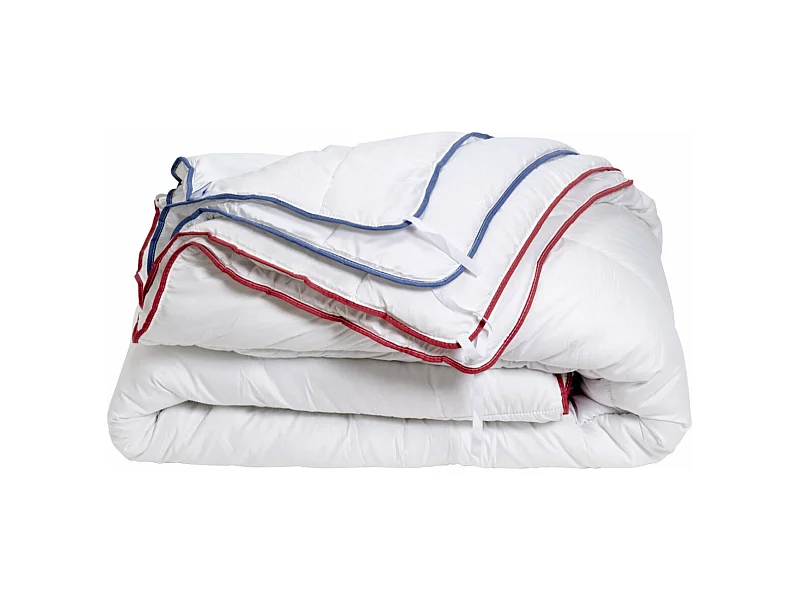 Couette 4 saisons Anti-acariens - 3 couettes en 1 - 220x240cm
