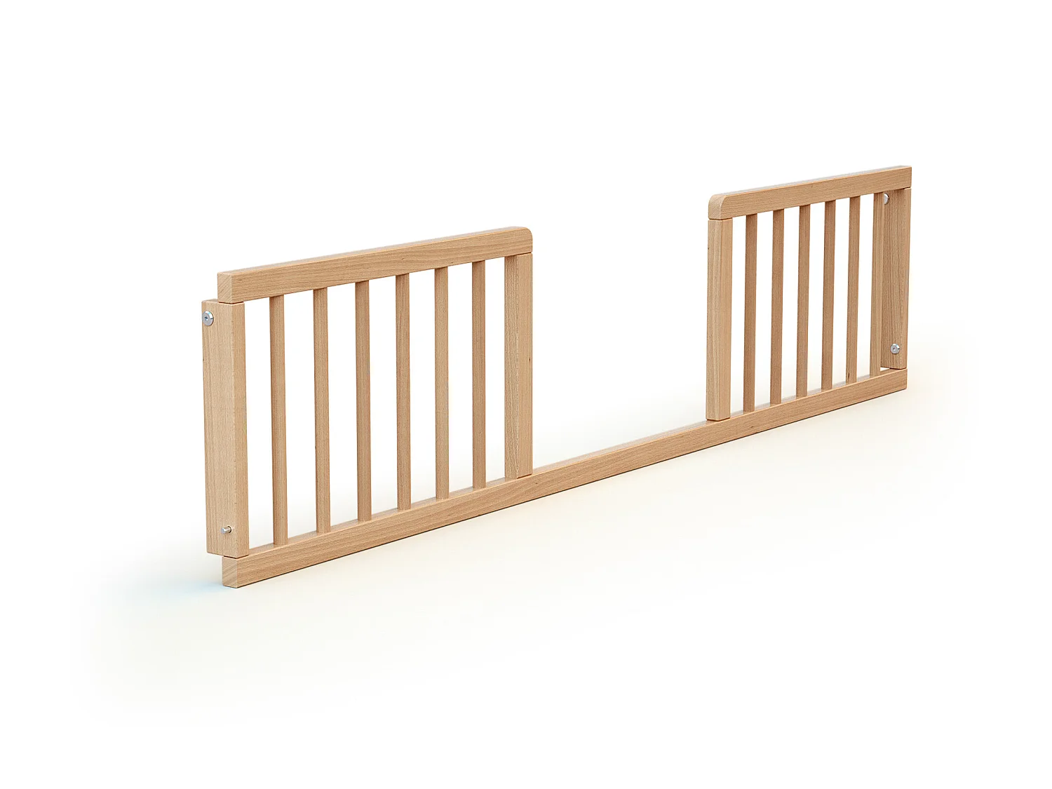 Barrière de lit bébé en bois FESTIVE Hêtre Verni 140 cm