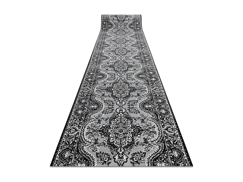 Läufer BCF MORAD Wiosna Rosette grau 60x300 cm