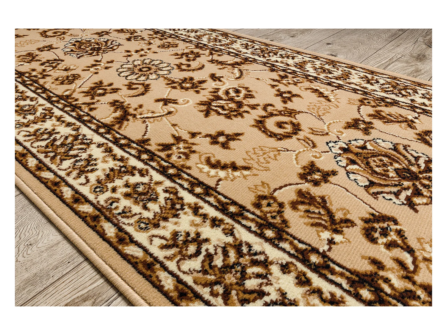 CHODNIK BCF MORAD Klasyk klasyczny beż 100 cm 100x180 cm