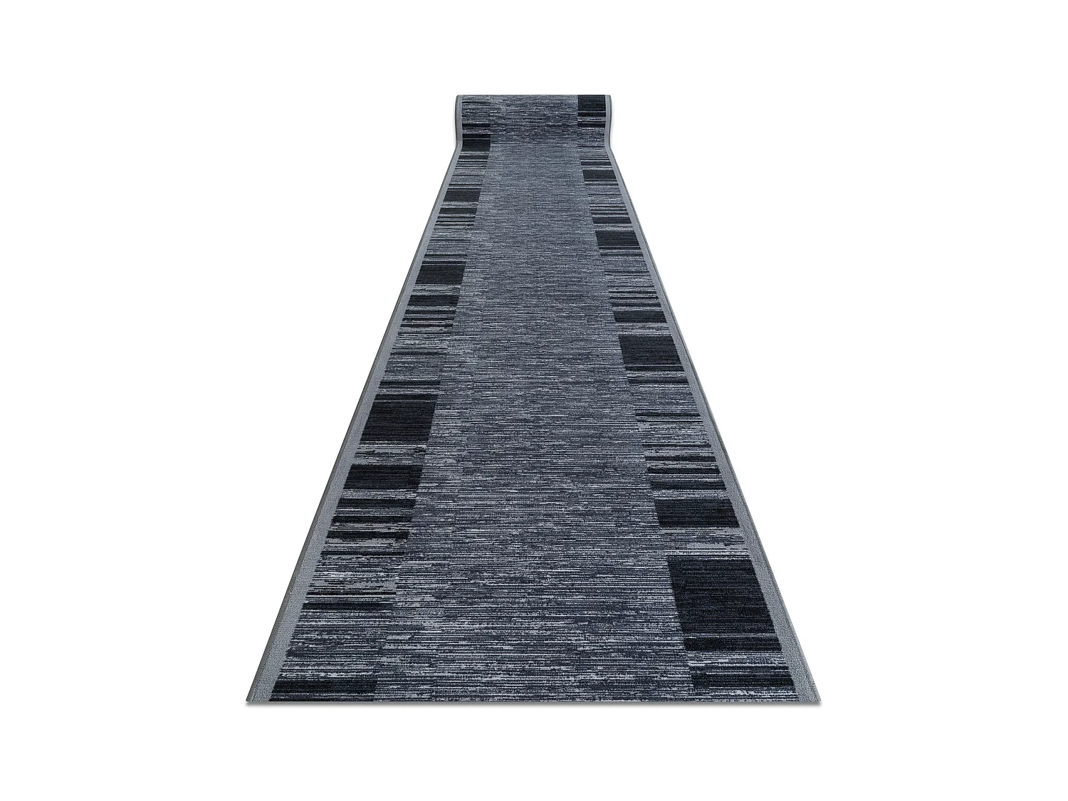 Vloerbekleding met rubber bekleed ADAGIO grijskleuring 90x150 cm