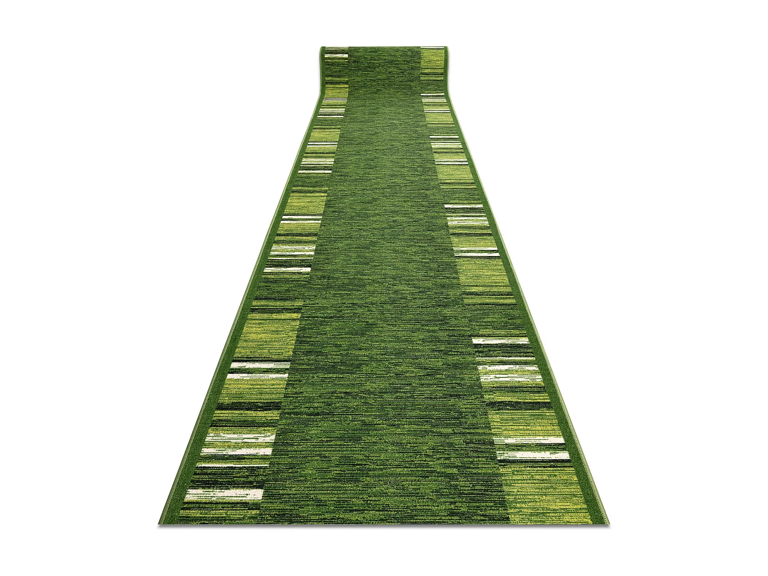 TAPIS DE COULOIR antidérapant ADAGIO vert 100x250 cm
