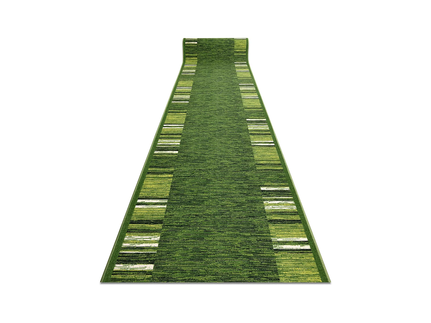 TAPIS DE COULOIR antidérapant ADAGIO vert 100x250 cm