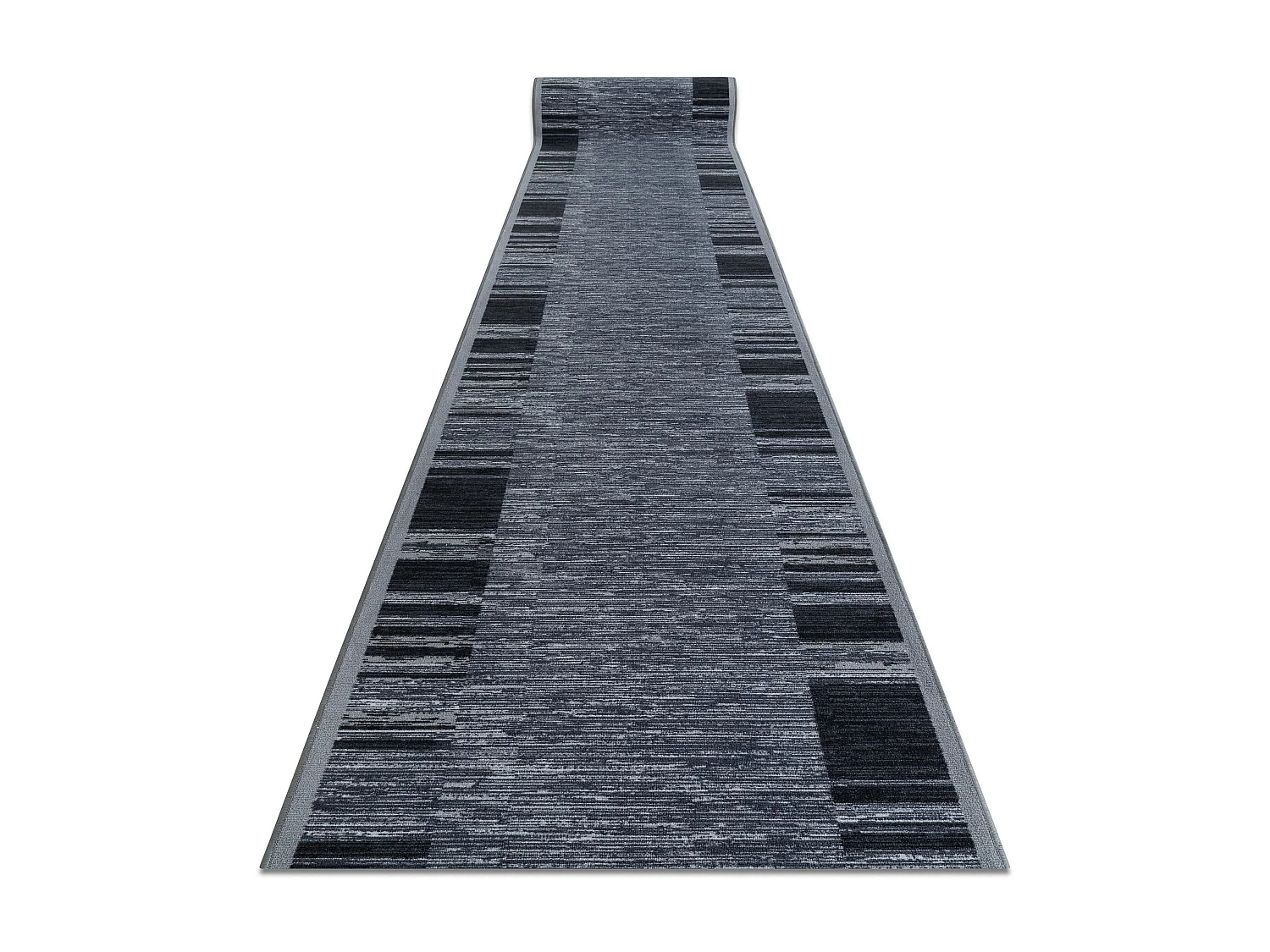 TAPIS DE COULOIR antidérapant ADAGIO gris 90x210 cm