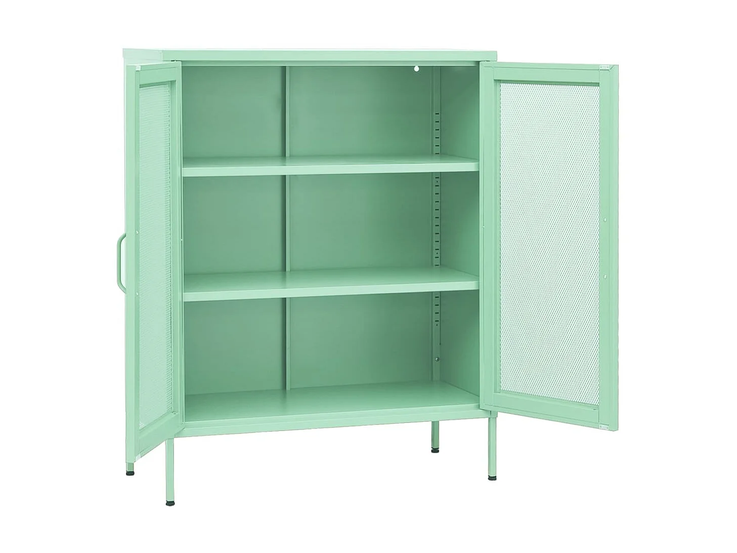 Armoire de rangement Vert menthe 80x35x101,5 cm Acier SBC3632