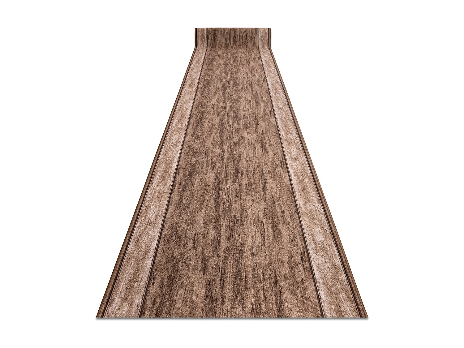 TAPIS DE COULOIR antidérapant RAMA marron 80x450 cm