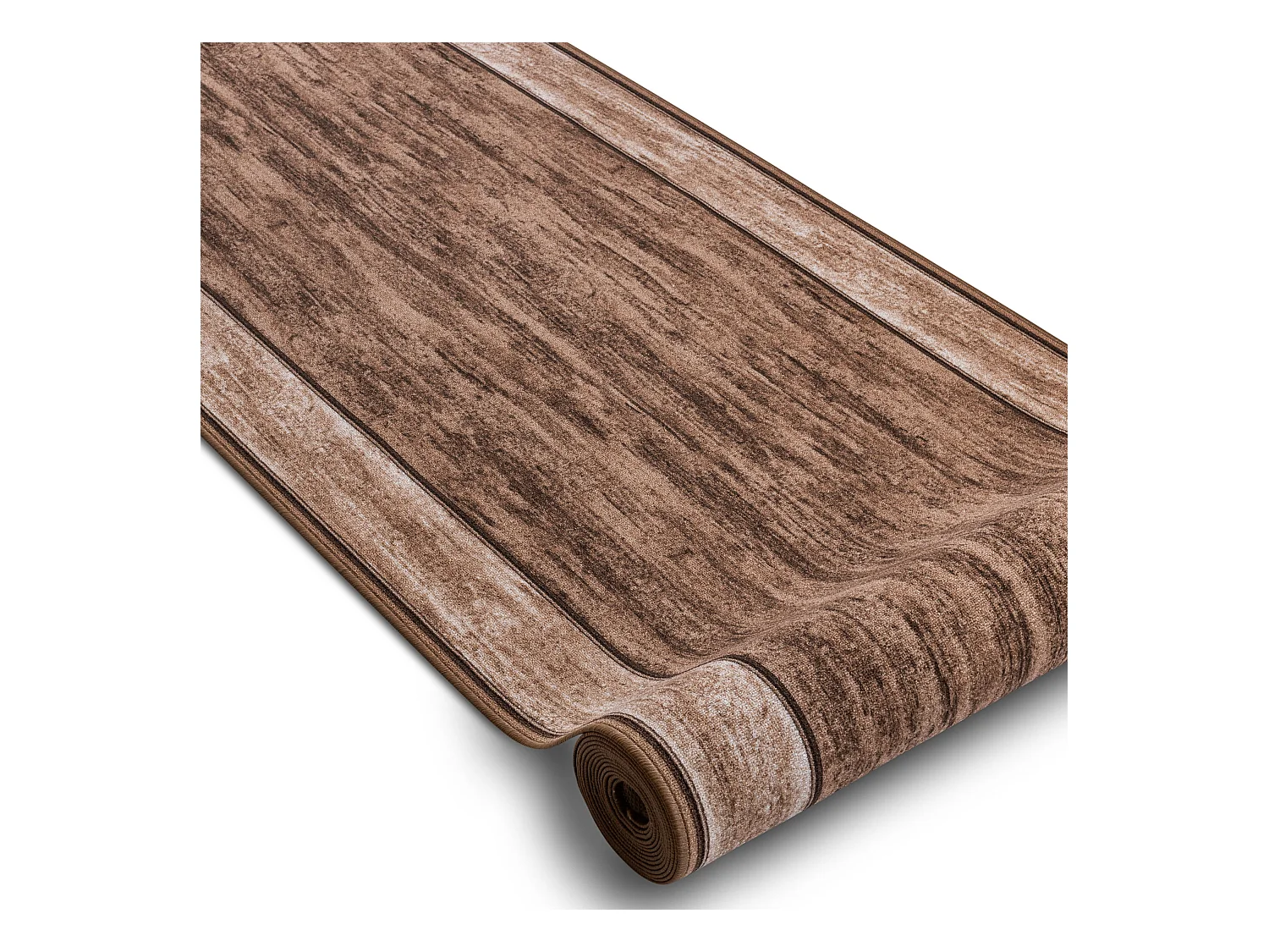 PASSATOIA gommata RAMA maro 80x280 cm